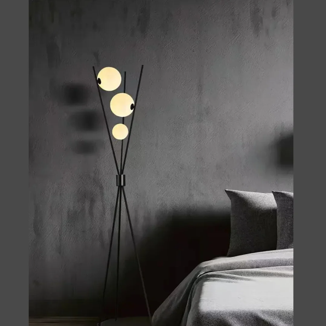 Lampadaire Moon Trépied Moderne Lampadaire Moon Trépied Moderne