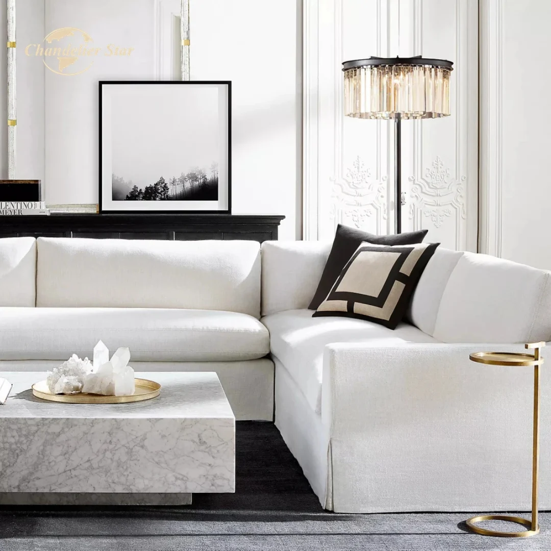 Lampadaire Rustique Cristal Lampadaire Rustique Cristal