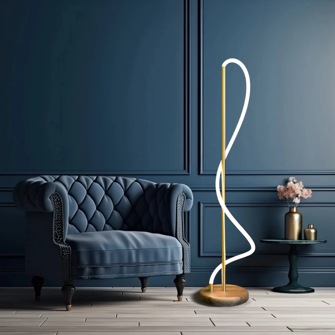 Lampadaire Symphony Flexible Gold Lampadaire Symphony Flexible Gold