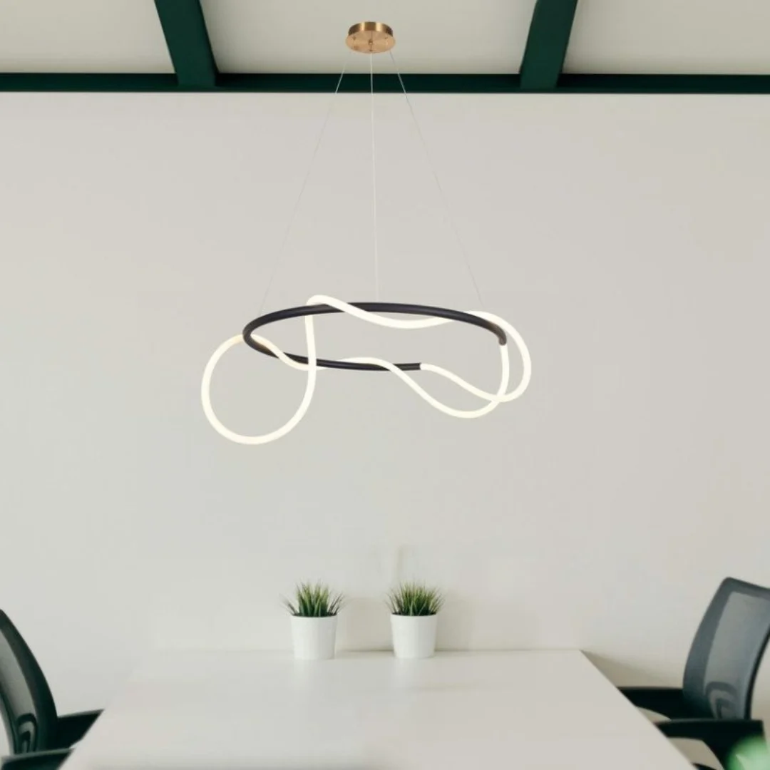 Lustre Circulaire Flexible Modernev Lustre Circulaire Flexible Moderne