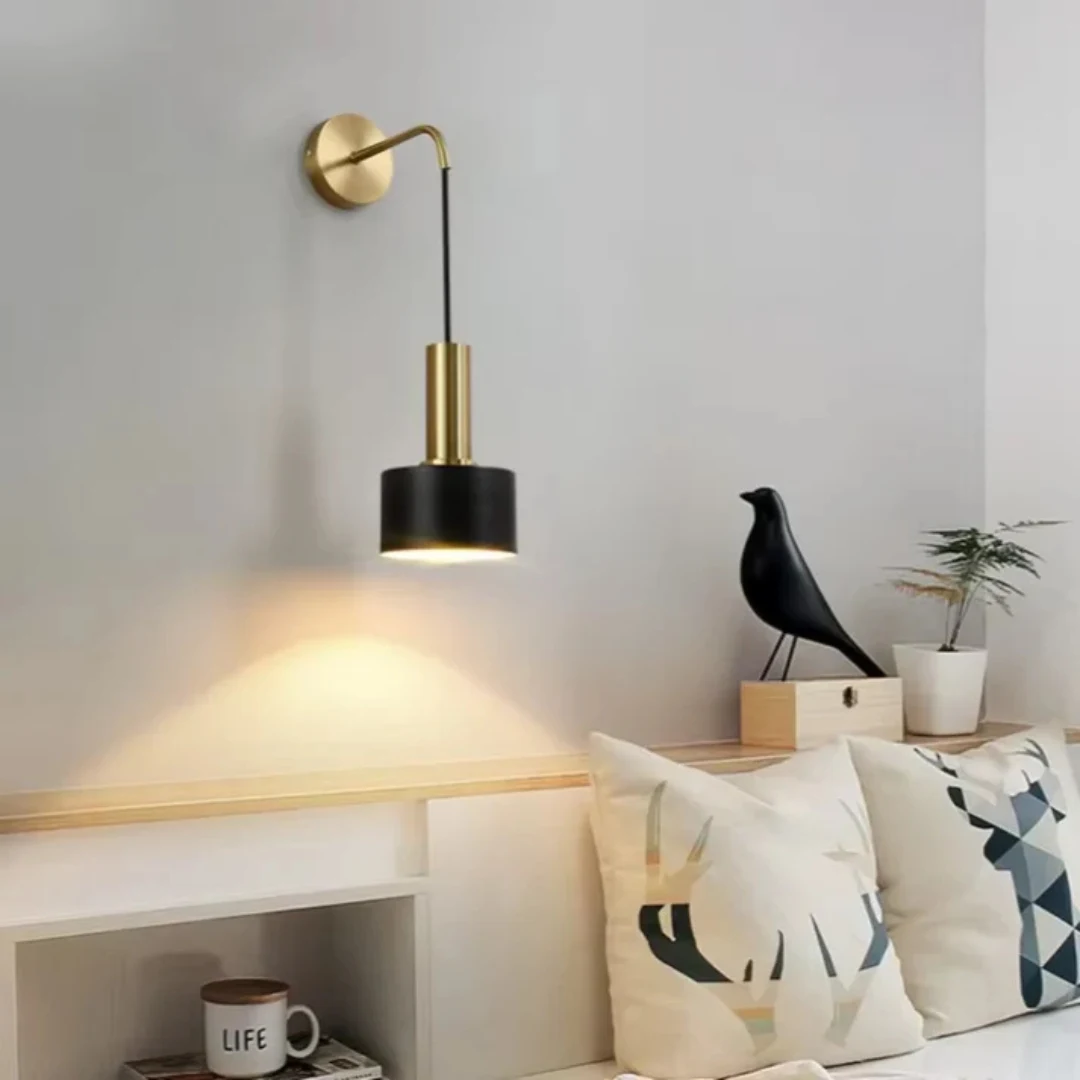 Applique Nex Noir Dorée Applique Nex Noir Dorée