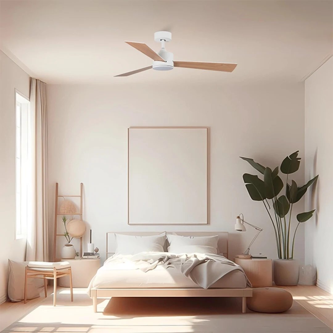 Ventilateur Mykos Blanc Bois Ventilateur Mykos Blanc Bois