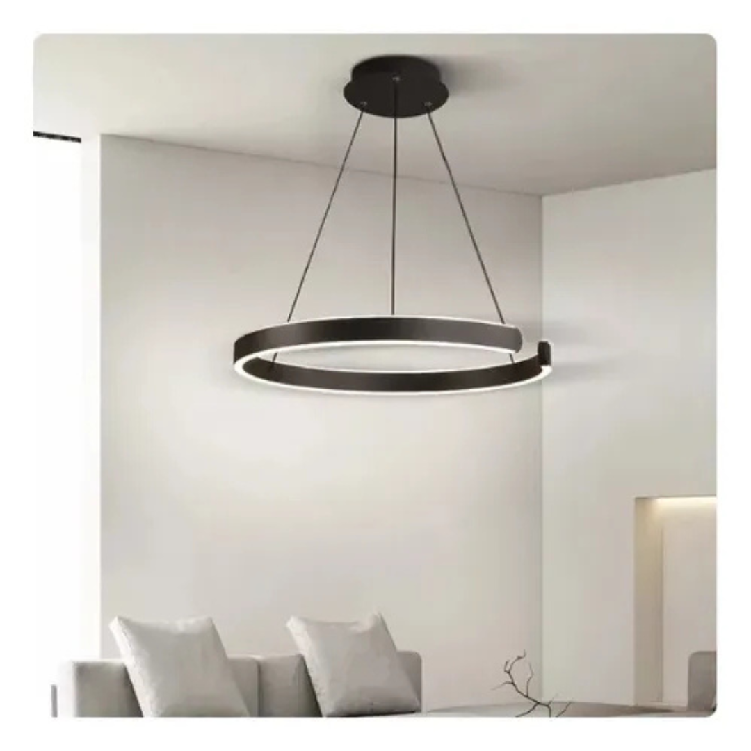 Lustre cercle infinity Noir Lustre cercle infinity Noir